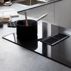 GoodHome Bamia GHIHEF77 4 Zone Black Ceramic Glass Induction Hob, (W)770mm -Prime Kitchen goodhome bamia ghihef77 4 zone black ceramic glass induction hob w 770mm3663602434351 01i bq