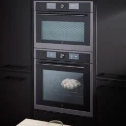 GoodHome Bamia GHMF71 Built-in Single Multifunction Oven - Brushed Black Stainless Steel Effect -Prime Kitchen goodhome bamia ghmf71 built in single multifunction oven brushed black stainless steel effect3663602434399 03i bq