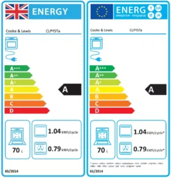 GoodHome Bamia GHMF71 Built-in Single Multifunction Oven - Brushed Black Stainless Steel Effect -Prime Kitchen goodhome bamia ghmf71 built in single multifunction oven brushed black stainless steel effect3663602434399 EUP EN