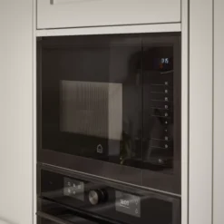 GoodHome Bamia GHMO25UK 25L Built-in Microwave - Brushed Black -Prime Kitchen goodhome bamia ghmo25uk 25l built in microwave brushed black5059340213781 01i