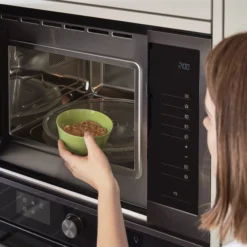 GoodHome Bamia GHMO25UK 25L Built-in Microwave - Brushed Black -Prime Kitchen goodhome bamia ghmo25uk 25l built in microwave brushed black5059340213781 02i