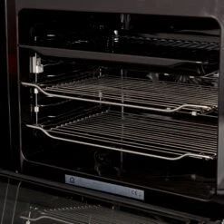 GoodHome Bamia GHOM71 Built-in Single Multifunction With Microwave Oven - Black -Prime Kitchen goodhome bamia ghom71 built in single multifunction with microwave oven black3663602434429 37c 1