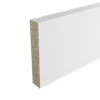 GoodHome Berberis White Laminate & Particle Board Upstand (L)3000mm -Prime Kitchen goodhome berberis white laminate particle board upstand l 3000mm5059340483214 01c