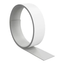 GoodHome Berberis White Worktop Edging Tape, (L)3m