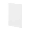 GoodHome Caraway Balsamita Matt White Slab Standard Blanking Panel (H)719mm (W)455mm -Prime Kitchen goodhome caraway balsamita matt white slab standard blanking panel h 719mm w 455mm3663602637561 01c bq