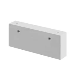 GoodHome Caraway Innovo Handleless White Corner Spacer, (W)30mm -Prime Kitchen goodhome caraway innovo handleless white corner spacer w 30mm5059340243238 02c