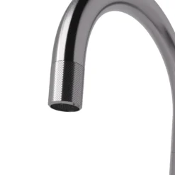 GoodHome Carya Silver Stainless Steel Effect Kitchen Side Lever Tap -Prime Kitchen goodhome carya silver stainless steel effect kitchen side lever tap3663602481881 36c bq