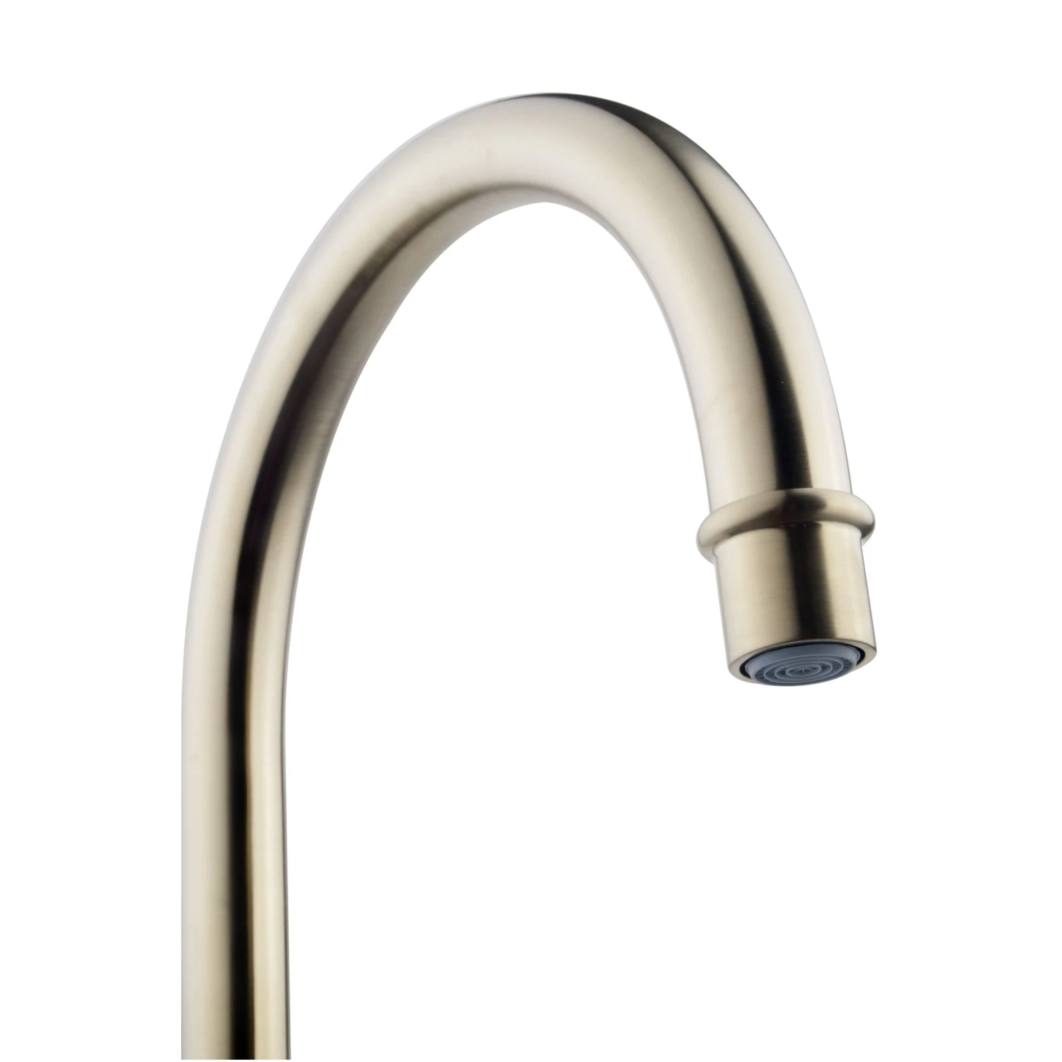 GoodHome Filbert Gold Brass Effect Kitchen Twin Lever Tap 5 GoodHome Filbert Gold Brass Effect Kitchen Twin Lever Tap - Image 3