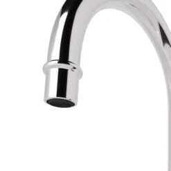 GoodHome Filbert Silver Chrome Effect Kitchen Side Lever Tap -Prime Kitchen goodhome filbert silver chrome effect kitchen side lever tap3663602481829 36c