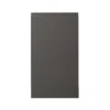 GoodHome Garcinia Gloss Anthracite Integrated Handle Highline Cabinet Door (W)450mm (H)715mm (T)19mm -Prime Kitchen goodhome garcinia gloss anthracite integrated handle highline cabinet door w 450mm h 715mm t 19mm5059340249841 02c bq