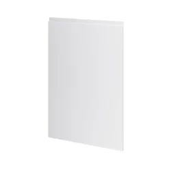 GoodHome Garcinia Gloss Light Grey Integrated Handle Tall Wall Cabinet Door (W)600mm (H)895mm (T)19mm -Prime Kitchen goodhome garcinia gloss light grey integrated handle tall wall cabinet door w 600mm h 895mm t 19mm5059340089270 02c