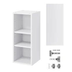 GoodHome Garcinia Gloss Light Grey Integrated Handle Wall Kitchen Cabinet (W)300mm (H)720mm 8 GoodHome Garcinia Gloss Light Grey Integrated Handle Wall Kitchen Cabinet (W)300mm (H)720mm -Prime Kitchen goodhome garcinia gloss light grey integrated handle wall kitchen cabinet w 300mm h 720mm5059340702360 07c bq