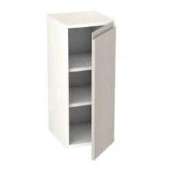 GoodHome Garcinia Gloss Light Grey Integrated Handle Wall Kitchen Cabinet (W)300mm (H)720mm 7 GoodHome Garcinia Gloss Light Grey Integrated Handle Wall Kitchen Cabinet (W)300mm (H)720mm -Prime Kitchen goodhome garcinia gloss light grey integrated handle wall kitchen cabinet w 300mm h 720mm5059340702360 21c bq