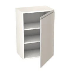 GoodHome Garcinia Gloss Light Grey Integrated Handle Wall Kitchen Cabinet (W)500mm (H)720mm -Prime Kitchen goodhome garcinia gloss light grey integrated handle wall kitchen cabinet w 500mm h 720mm5059340702384 21c bq