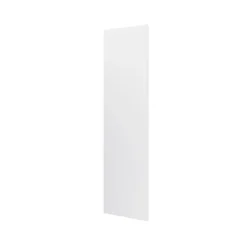 GoodHome Garcinia Gloss Light Grey Slab End Panel (H)2190mm (W)570mm -Prime Kitchen goodhome garcinia gloss light grey slab end panel h 2190mm w 570mm5059340090436 02c
