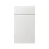 GoodHome Garcinia Gloss White Integrated Handle Drawerline Cabinet Door, (W)400mm (H)715mm (T)19mm 2 GoodHome Garcinia Gloss White Integrated Handle Drawerline Cabinet Door, (W)400mm (H)715mm (T)19mm -Prime Kitchen goodhome garcinia gloss white integrated handle drawerline cabinet door w 400mm h 715mm t 19mm3663602650942 02c bq