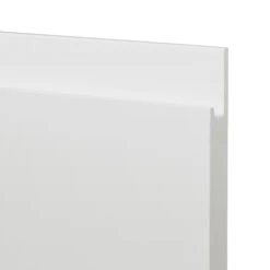 GoodHome Garcinia Gloss White Integrated Handle Highline Cabinet Door (W)500mm (H)715mm (T)19mm -Prime Kitchen goodhome garcinia gloss white integrated handle highline cabinet door w 500mm h 715mm t 19mm3663602650911 36c bq