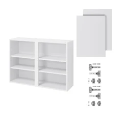 GoodHome Garcinia Gloss White Integrated Handle Wall Kitchen Cabinet (W)1000mm (H)720mm -Prime Kitchen goodhome garcinia gloss white integrated handle wall kitchen cabinet w 1000mm h 720mm5059340702469 07c bq