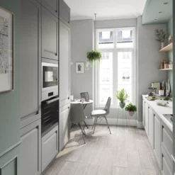 GoodHome Garcinia Grey Square Edge Plinth, (L)2400mm -Prime Kitchen goodhome garcinia grey square edge plinth l 2400mm3663602473015 20i