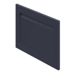 GoodHome Garcinia Matt Navy Blue Integrated Handle Shaker Appliance Cabinet Door (W)600mm (H)453mm (T)20mm -Prime Kitchen goodhome garcinia matt navy blue integrated handle shaker appliance cabinet door w 600mm h 453mm t 20mm5059340129259 02c