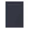GoodHome Garcinia Matt Navy Blue Integrated Handle Shaker Tall Appliance Cabinet Door (W)600mm (H)867mm (T)20mm -Prime Kitchen goodhome garcinia matt navy blue integrated handle shaker tall appliance cabinet door w 600mm h 867mm t 20mm5059340129310 01c