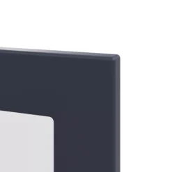 GoodHome Garcinia Matt Navy Blue Integrated Handle Shaker Tall Glazed Cabinet Door (W)300mm (H)895mm (T)20mm -Prime Kitchen goodhome garcinia matt navy blue integrated handle shaker tall glazed cabinet door w 300mm h 895mm t 20mm5059340129099 36c