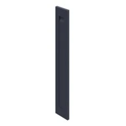 GoodHome Garcinia Matt Navy Blue Integrated Handle Shaker Tall Wall Cabinet Door (W)150mm (H)895mm (T)20mm -Prime Kitchen goodhome garcinia matt navy blue integrated handle shaker tall wall cabinet door w 150mm h 895mm t 20mm5059340129013 02c