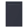 GoodHome Garcinia Matt Navy Blue Integrated Handle Shaker Tall Wall Cabinet Door (W)600mm (H)895mm (T)20mm -Prime Kitchen goodhome garcinia matt navy blue integrated handle shaker tall wall cabinet door w 600mm h 895mm t 20mm5059340129068 01c