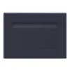 GoodHome Garcinia Matt Navy Blue Shaker Drawer Front, Bridging Door & Bi Fold Door, (W)500mm (H)356mm (T)20mm -Prime Kitchen goodhome garcinia matt navy blue shaker drawer front bridging door bi fold door w 500mm h 356mm t 20mm5059340129129 01c