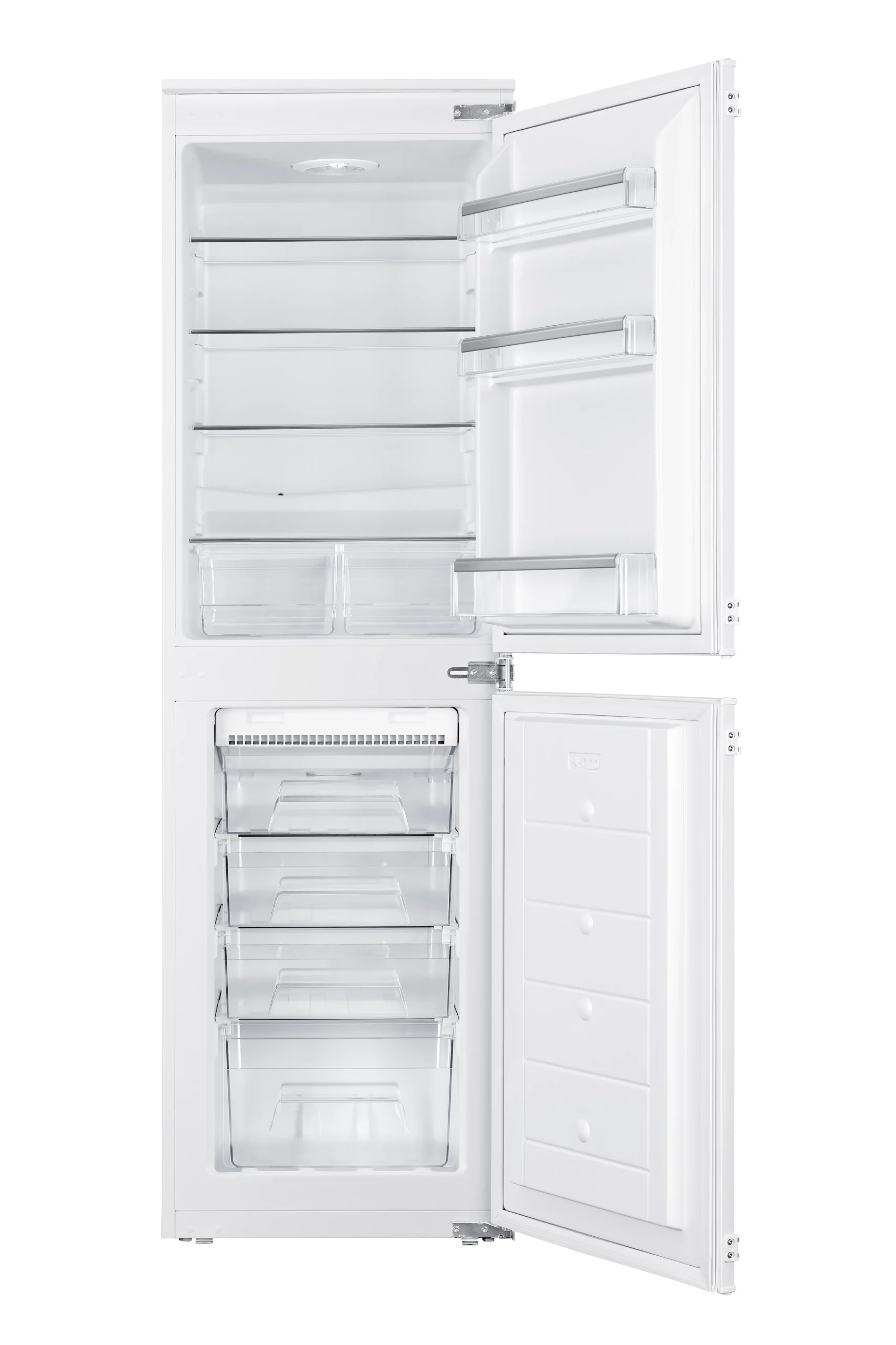 GoodHome GHBI5050FFUK 50:50 Classic Integrated Automatic Defrost Fridge Freezer - White 4 GoodHome GHBI5050FFUK 50:50 Classic Integrated Automatic Defrost Fridge Freezer - White - Image 2