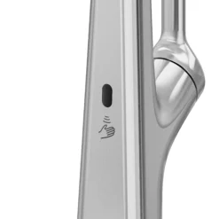GoodHome Guntur Stainless Steel Effect Kitchen Side Lever Sensor Tap -Prime Kitchen goodhome guntur stainless steel effect kitchen side lever sensor tap5059340452548 02c