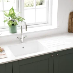 GoodHome Horopito Chrome-plated Kitchen Spring Neck Sensor Tap -Prime Kitchen goodhome horopito chrome plated kitchen spring neck sensor tap5059340458533 10i