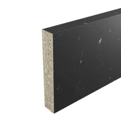 GoodHome Kala Black Stone Effect Upstand (L)3000mm -Prime Kitchen goodhome kala black stone effect upstand l 3000mm5059340145204 01c