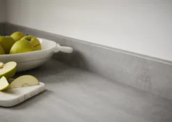 GoodHome Kala Concrete Effect Grey Worktop Edging Tape, (L)3m -Prime Kitchen goodhome kala concrete effect grey worktop edging tape l 3m3663602635666 20i