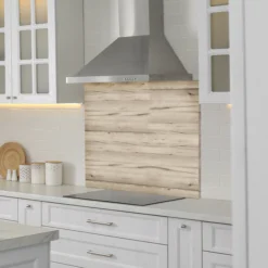 GoodHome Kala White Wood Effect Laminate & Particle Board Back Panel, (H)600mm (W)3000mm (T)8mm -Prime Kitchen goodhome kala white wood effect laminate particle board back panel h 600mm w 3000mm t 8mm5059340483009 01i