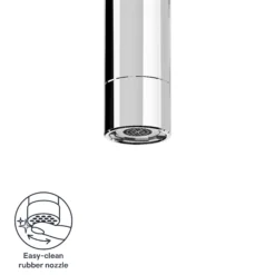 GoodHome Kamut Chrome Effect Chrome-plated Kitchen Side Lever Tap -Prime Kitchen goodhome kamut chrome effect chrome plated kitchen side lever tap5059340452623 72c EN