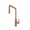 GoodHome Kamut Copper Effect Kitchen Side Lever Tap