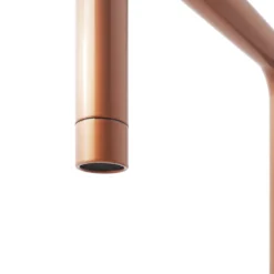 GoodHome Kamut Copper Effect Kitchen Side Lever Tap -Prime Kitchen goodhome kamut copper effect kitchen side lever tap3663602481942 36c bq