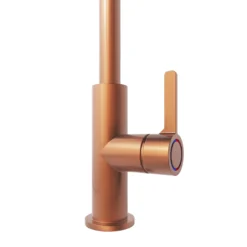 GoodHome Kamut Copper Effect Kitchen Side Lever Tap -Prime Kitchen goodhome kamut copper effect kitchen side lever tap3663602481942 37c bq