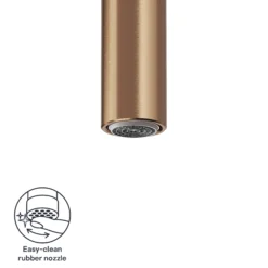 GoodHome Kamut Copper Effect Kitchen Twin Lever Tap -Prime Kitchen goodhome kamut copper effect kitchen twin lever tap5059340452692 72c EN