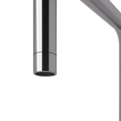 GoodHome Kamut Silver Stainless Steel Effect Kitchen Side Lever Tap -Prime Kitchen goodhome kamut silver stainless steel effect kitchen side lever tap3663602481911 36c bq