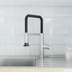 GoodHome Kamut Stainless Steel Effect Kitchen Side Lever Spring Neck Tap 16 GoodHome Kamut Stainless Steel Effect Kitchen Side Lever Spring Neck Tap -Prime Kitchen goodhome kamut stainless steel effect kitchen side lever spring neck tap5059340504421 03i