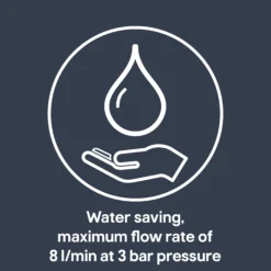 GoodHome Kamut Stainless Steel Effect Kitchen Twin Lever Tap -Prime Kitchen goodhome kamut stainless steel effect kitchen twin lever tap5059340452562 10t EN