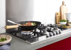 GoodHome Kasei Polished Brushed Effect Stainless Steel Splashback, (H)800mm (W)600mm (T)10mm -Prime Kitchen goodhome kasei polished brushed effect stainless steel splashback h 800mm w 600mm t 10mm3663602633969 20i