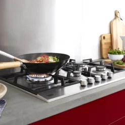 GoodHome Kasei Polished Brushed Effect Stainless Steel Splashback, (H)800mm (W)600mm (T)10mm -Prime Kitchen goodhome kasei polished brushed effect stainless steel splashback h 800mm w 600mm t 10mm3663602633969 31i