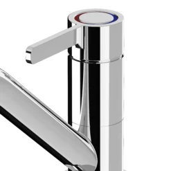 GoodHome Kawa Chrome-plated Kitchen Top Lever Tap -Prime Kitchen goodhome kawa chrome plated kitchen top lever tap5059340452562 37c