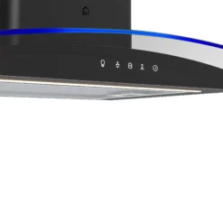 GoodHome LinkSense GHCG60LKBL Black Steel & Glass Curved Cooker Hood (W)59.8cm - Black 15 GoodHome LinkSense GHCG60LKBL Black Steel & Glass Curved Cooker Hood (W)59.8cm - Black -Prime Kitchen goodhome linksense ghcg60lkbl black steel glass curved cooker hood w 59 8cm black5059340446059 36c