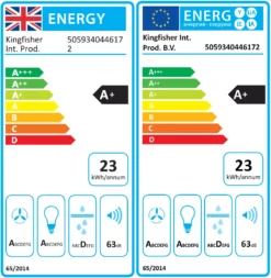 GoodHome LinkSense GHCH60LKSS Glass Chimney Cooker Hood (W)59.8cm -Prime Kitchen goodhome linksense ghch60lkss glass chimney cooker hood w 59 8cm5059340446172 EUP EN