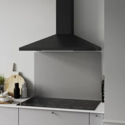 GoodHome LinkSense GHCH90LKBL Black Steel & Glass Chimney Cooker Hood (W)89.8cm - Black 21 GoodHome LinkSense GHCH90LKBL Black Steel & Glass Chimney Cooker Hood (W)89.8cm - Black -Prime Kitchen goodhome linksense ghch90lkbl black steel glass chimney cooker hood w 89 8cm black5059340446110 01i