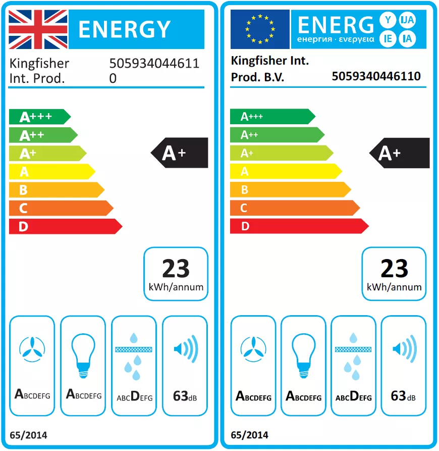 GoodHome LinkSense GHCH90LKBL Black Steel & Glass Chimney Cooker Hood (W)89.8cm - Black 13 GoodHome LinkSense GHCH90LKBL Black Steel & Glass Chimney Cooker Hood (W)89.8cm - Black - Image 11